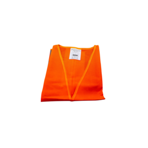Chaleco d/seguridad naranja ajustable