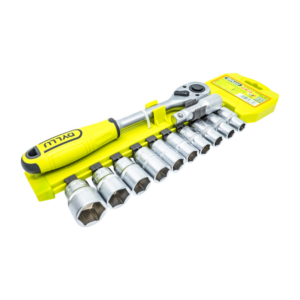 Juego de ratchet 1/2" copas 12 pcs (10-24mm)