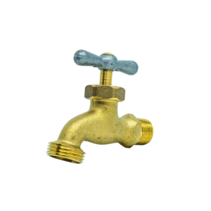 Llave de chorro para jardin dorada 1/2"