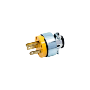 Enchufe de 3 patas metal/plastico 125v 15a