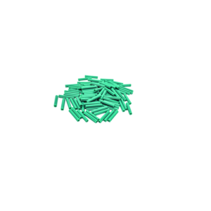 Espiche plastico verde 100 pcs 1/4" x 1-1/2"