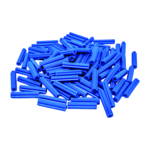 Espiche plastico azul 100 pcs 5/16" x 1-1/2"